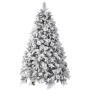 CHRISTMAS TREE FLOCKED ALASKA 240CM