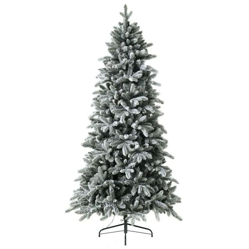 CHRISTMAS TREE SNOW WHITE 240CM WITH 520LED LIGHTS