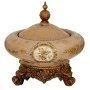 DECO POLYRESIN BOWL WITH LID 18X19CM