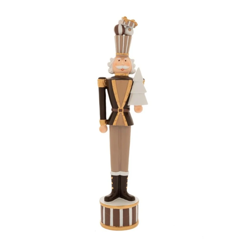 RESIN SOLDIER HOLDING TREE 9Χ11Χ45CM