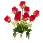 ARTIFICIAL RED ROSE BOUQUET 45CM