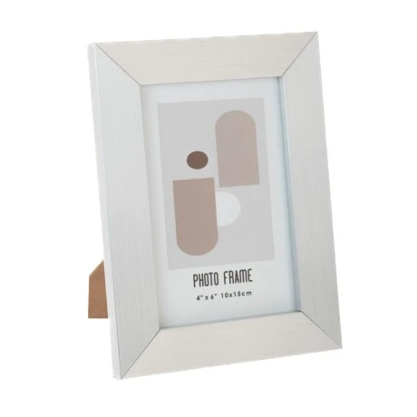 METAL PHOTO FRAME 10X15CM SILVER