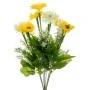 ARTIFICIAL WHITE YELLOW DAISIES BOUQUET 40CM