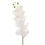 ARTIFICIAL WHITE ORCHID STEM 95CM
