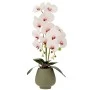 ARTIFICIAL WHITE ORCHID IN CERAMIC POT 63CM
