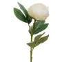 ARTIFICIAL WHITE PEONIA STEM 66CM