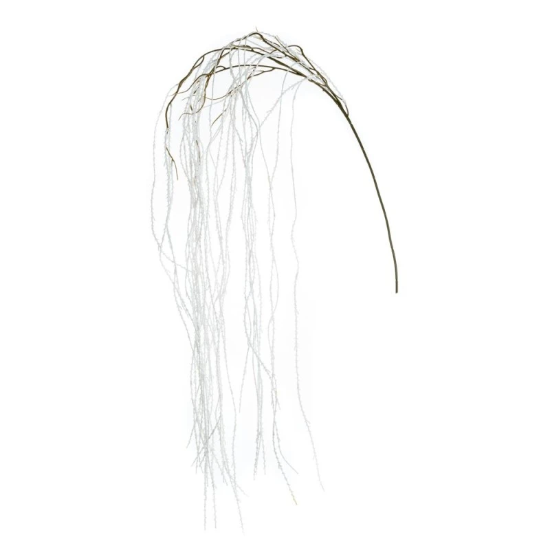 DECO WHITE HANGING ARTIFICIAL FLOWER 180CM