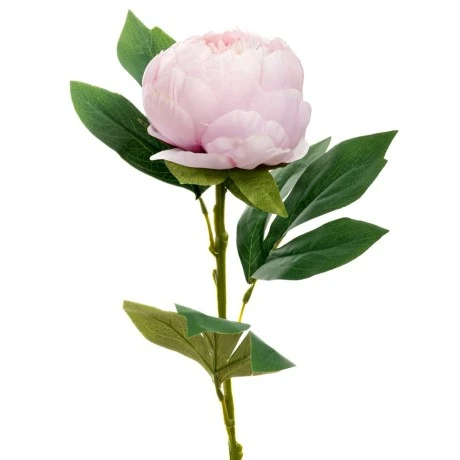 ARTIFICIAL LILAC PEONIA STEM 66CM