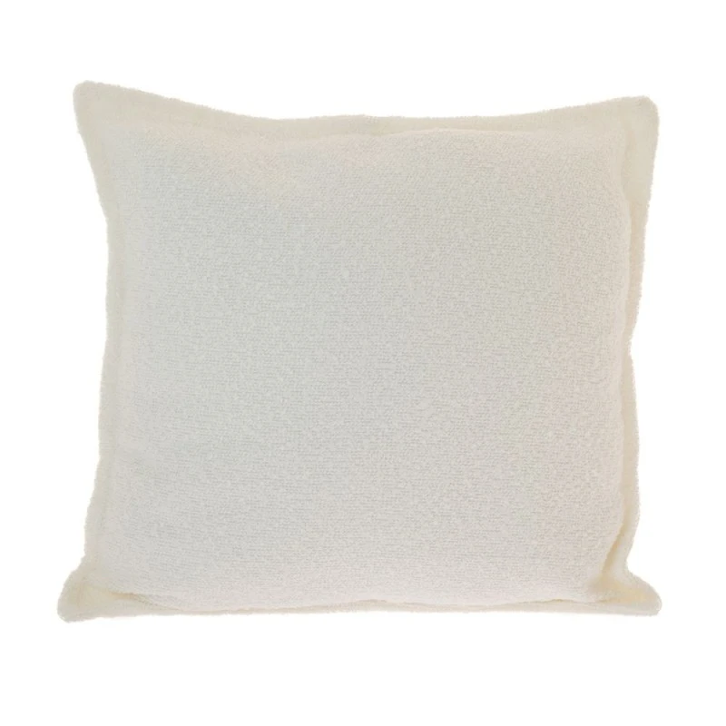 DECO CREAM CUSHION 43x43CM