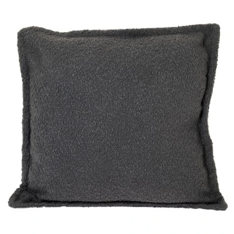 DECO GREY CUSHION 43x43CM