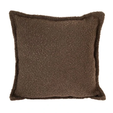 DECO BROWN CUSHION 43x43CM