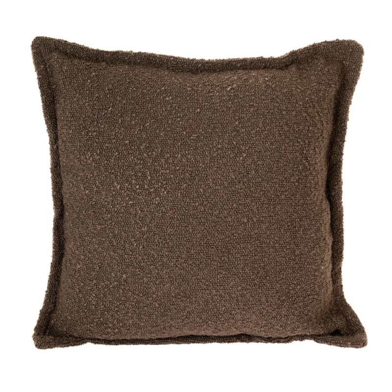 DECO BROWN CUSHION 43x43CM