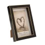 BLACK PHOTO FRAME WITH GOLD DETAIL 10X15CM