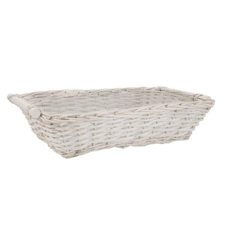 WHITE BASKET 57X44X15 CM