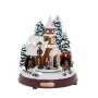 CHRISTMAS CHURCH WITH LIGHTS AND MOVEMENT 20X22CM BATTERY OPERATED