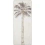 FRAMED PRINT ON CANVAS 40X100 CM PALM TREE