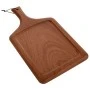 BROWN WOODEN CHOPPING BOARD 38X22X2CM