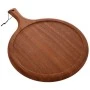 BROWN WOODEN CHOPPING BOARD D30X2CM