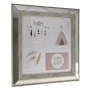 PLASTIC PHOTO MULTIFRAME WITH MIRROR EDGES 39x39CM FOR PHOTO 10x15CM