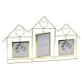 GOLD METAL MULTIFRAME PHOTO WITH GLASS 50x28cm