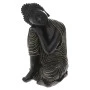 DECO POLYRESIN BLACK BUDDHA SITTING 22x21x31CM