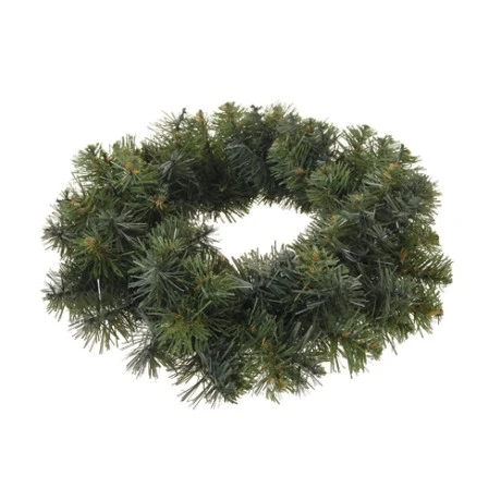 GREEN CHRISTMAS WREATH 40CM