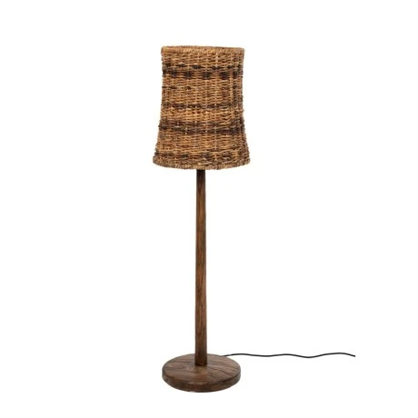 DECO RATTAN FLOOR LAMP D30x107CM ABACA