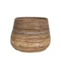 DECO RATTAN GREY BLOND POT D39 40x36CM