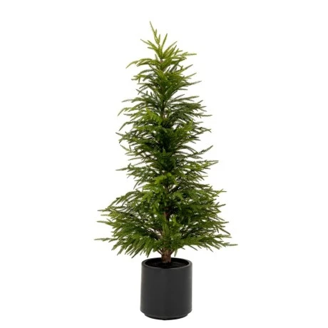 REAL TOUCH CHRISTMAS TREE 120CM IN BLACK POT