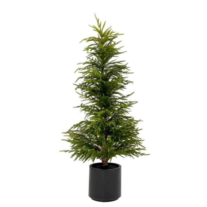 REAL TOUCH CHRISTMAS TREE 120CM IN BLACK POT