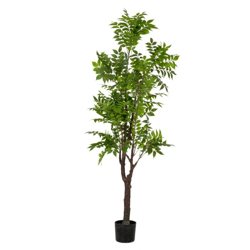 ARTIFICIAL TOONA REAL TOUCH PLANT 180CM IN PLASTIC POT D17Χ14.5CM