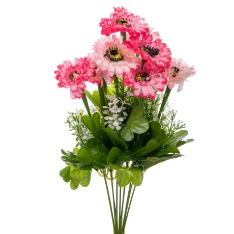 ARTIFICIAL PINK DAISIES BOUQUET 40CM
