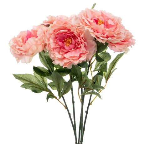 ARTIFICIAL PINK CHRYSANTHEMUM BOUQUET 44CM