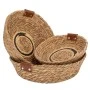 SET 3 NATURAL ROPE BASKET