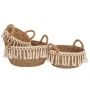 SET 3 NATURAL BASKET 32X17 27X15 23X10CM