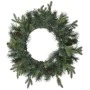 X MAS GREEN WREATH WITH PINECONES 60CM