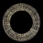 HANGING WREATH D 80X8 CM WITH 1600 WARM WHITE LED LIGHTS IP44