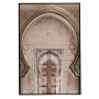 THE ORIENTAL GATE OIL PAINTING 80Χ120CM WITH BLACK FRAME ON PRINTED CANVAS