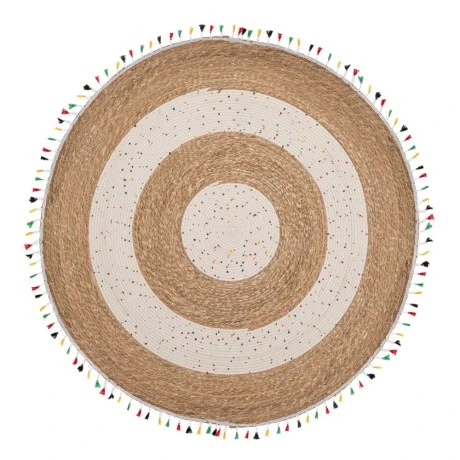 NATURAL ROPE ROUND CARPET D120CM