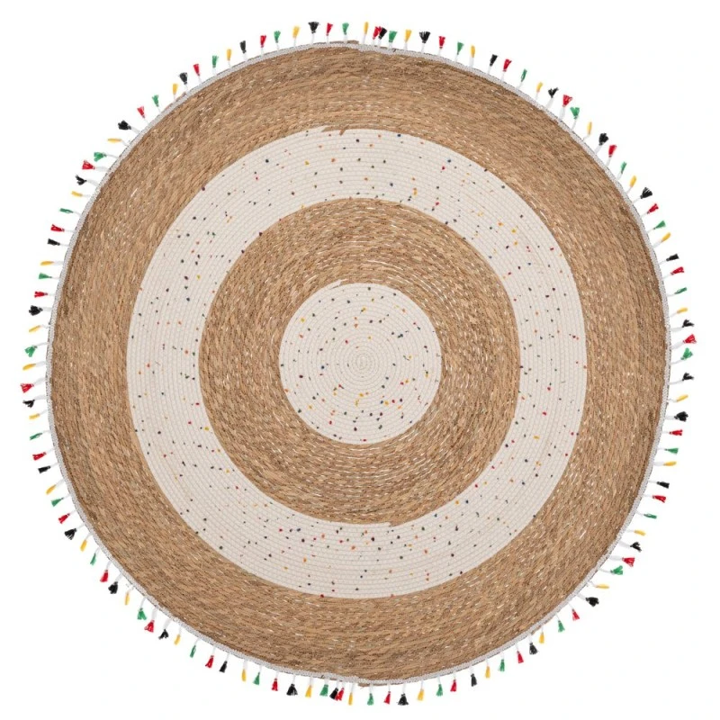 NATURAL ROPE ROUND CARPET D150CM