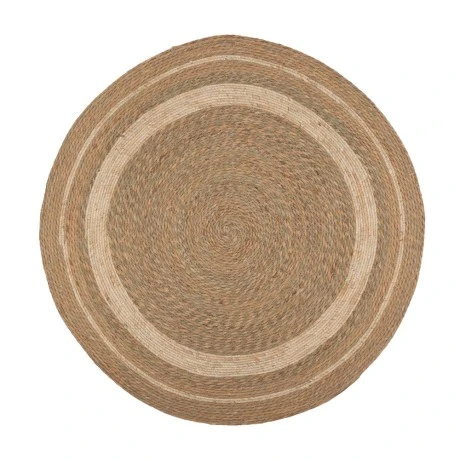 NATURAL ROPE ROUND CARPET D120CM