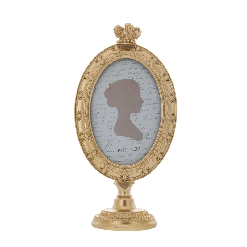 DECO GOLD POLYRESIN PHTO FRAME 14X27CM