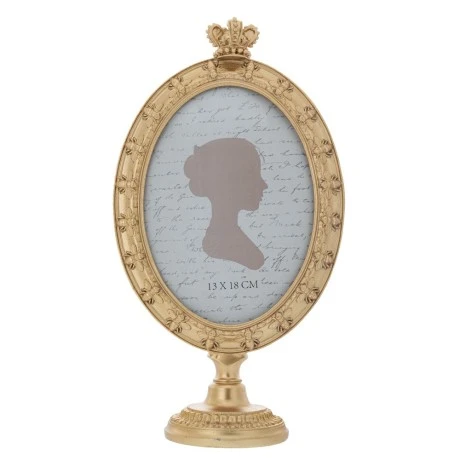 DECO GOLD POLYRESIN PHOTO FRAME 16X29CM