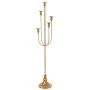 GOLD ALUMINIUM 5 ARM CANDLELABRA 25Χ25X110CM