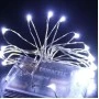 100 Λαμπάκια LED Ψυχρό Λευκό , Σειρά, Μπαταρίας 100cm TnS