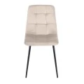 OSCAR BEIGE VELVET ΥΦΑΣΜΑ ΚΑΡΕΚΛΑ ΜΕΤΑΛΛΙΚΗ