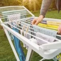 Solar Vileda 20m. resin clothesline made in Italy 182x55x88cm.