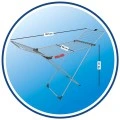 ALUMINIUM 100 Vileda aluminum clothesline 167x56x92cm.