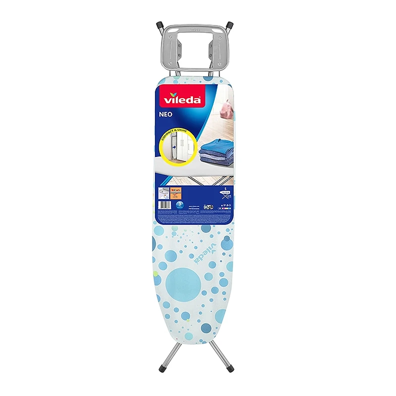 Vileda Neo ironing board grey color 114x33x71x90cm.