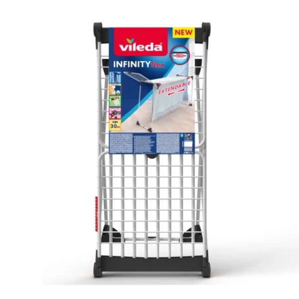 Vileda Infinity Flex - extendable with steel and aluminum fins 21-30m.